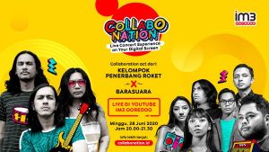 Kelompok Penerbang Roket dan Barasuara Siap Membara di Konser #Collabonation 