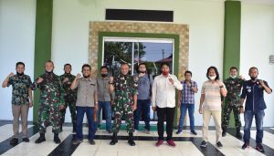 Terima Audiensi SMSI Provinsi Jambi, Ini Pesan Kasrem 042/Gapu 