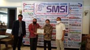 Rakerda I SMSI Provinsi Jambi Resmi Dibuka Gubernur