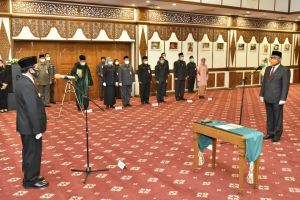 Ardy Daud Lantik Sudirman Sebagai Sekda Provinsi Jambi