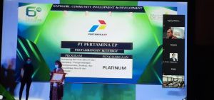 KKKS Pertamina EP Asset 1 Raih 2 Platinum pada Indonesia CSR Award 2020