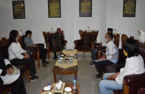 Danrem 042 Gapu Terima Audiensi Forum Jurnalis Jambi