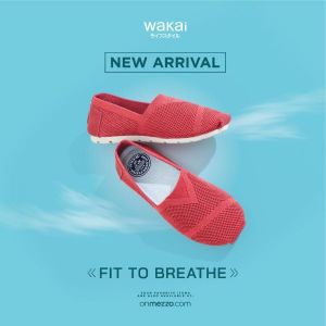 Wakai Knit, Sepatu Ringan yang Breathable, Kembali dengan 9 Warna Baru