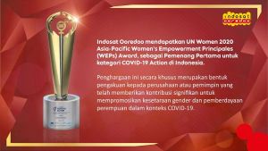 Indosat Ooredoo Raih UN Women 2020 Asia-Pacific WEPs Awards