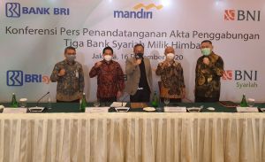 Akta Penggabungan 3 Bank Ditandatangani, Pejabat Bank Hasil Penggabungan Telah Ditetapkan