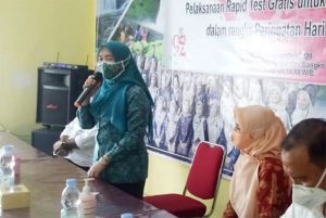 Peringati Hari Ibu, Hesty Haris Buka Rapid Tes Gratis untuk Mak-mak