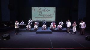 Zikir Penyair Teater Tonggak Merawat Silaturahmi Seniman Jambi