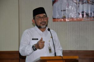 Sekda Buka Bintek Trauma Healing Pascabencana di Wilayah Provinsi Jambi tahun 2021