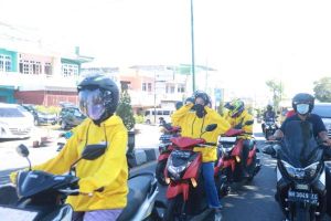 Test Drive di Jambi, Yamaha Gear 125 Konsumsi 350 Mililiter untuk Jarak 21 Kilometer