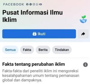 Ajak Masyarakat Pahami Isu Perubahan Iklim, Facebook Luncurkan Pusat Informasi Ilmu Iklim 