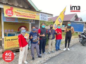 Warga Tahtul Yaman dan Tanjung Pasir Makin Lancar Internetan dengan Signal 4G Plus Kuat IM3 Ooredoo