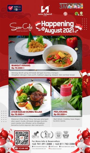 Jangan Lewatkan Menu Spesial Swiss-Belhotel Jambi di Bulan Agustus