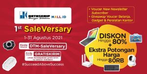 Rayakan Ulang Tahun Pertama, DatascripMall.ID Hadirkan Promo “1st SaleVersary”