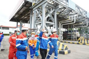 Komisaris Utama PT Pertamina Patra Niaga Kunjungi Pertashop, Depot LPG Pulau Layang dan IT Palembang