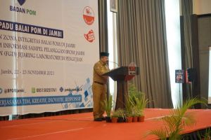 Al Haris Resmikan Aplikasi SIPelamban BPOM Jambi