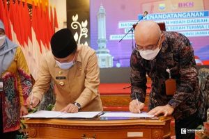 Pemprov Jambi Hibahkan Tanah ke BKN RI