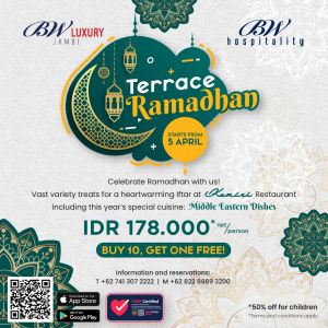 Ramadan Spesial ala Timur Tengah di BW Luxury Jambi