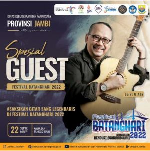 Ayo Ramaikan Festival Batanghari 2022 di Taman Tanggo Rajo