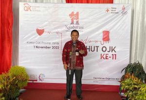 155 Kantong Darah Terkumpul Pada Donor Darah HUT Ke-11 OJK