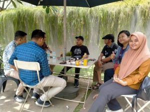 Bahas Program, SMSI Bungo Silaturahmi ke Ketua Dewan Penasehat