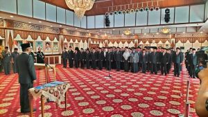 Sekda Lantik Ratusan Pejabat Eselon III dan IV Pemprov Jambi