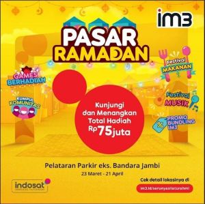 Pasar Ramadan IM3 Hadir di Jambi