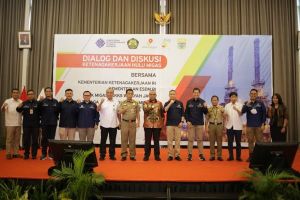 SKK Migas - KKKS Wilayah Jambi Gelar Dialog dan Diskusi Bersama Wamenaker RI