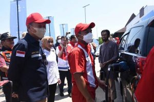 Cek BBM di Arus Mudik, Menteri ESDM: Stok Cukup dan Pelayanan di SPBU Baik