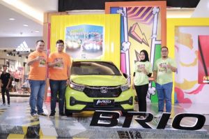 Model Terpopuler di Indonesia, New Honda Brio Hadir Menyapa Publik Kota Jambi