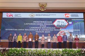 OJK Kembali Raih Opini WTP Untuk Laporan Keuangan Tahun 2022