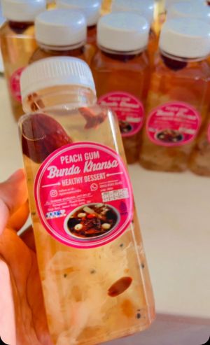 Peach Gum Bunda Khansa, Terobosan Minuman Sehat di Kota Jambi
