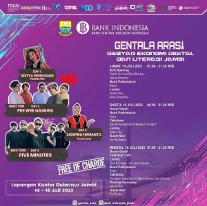 BI Jambi Dorong Ekonomi Keuangan Digital Melalui Gentala Arasi 2023