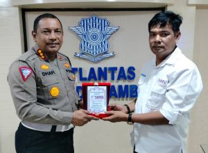 Sinergisitas Media dan Polri, Ketua SMSI Provinsi Jambi Apresiasi Dit Lantas Polda Jambi 