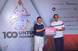 Smartfren 100% Untuk Indonesia: Charity Golf Tournament Donasi ke Yayasan Buddha Tzu Chi