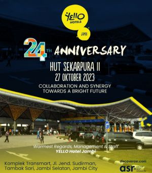 Yello Hotel Jambi Ikut Partisipasi Puncak HUT Angkasa Pura