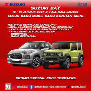Ayo Kunjungi Suzuki Day di Jamtos, Banyak Promo Menarik