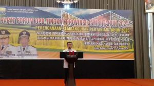 Gubernur: Rapat Forum OPD Pertajam Visi Misi dalam Pembangunan Pertahanan Pangan