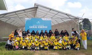 Murid Kelas 1 SD Belajar Hidroponik di Gerai Energi Pertamina EP Jambi Field