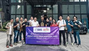 Pengurus SMSI Provinsi Jambi Hadiri Hari Pers Nasional 2025 di Riau