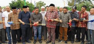 Jembatan Diresmikan, Warga Kampung Bugis Ucapkan Terima Kasih kepada Kemas Faried