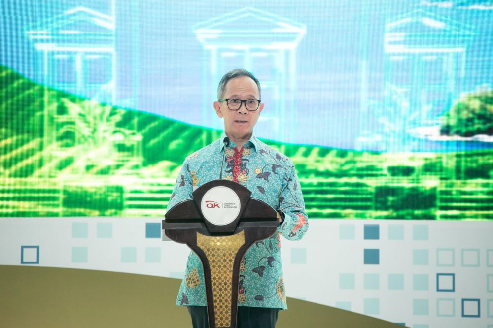 Ketua Dewan Komisioner Otoritas Jasa Keuangan Mahendra Siregar.