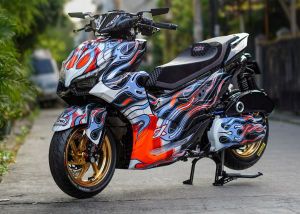 Modifikasi AEROX ALPHA yang Bikin Gaya Youngster Makin Stand Out