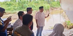 Ketua DPRD Kota Jambi Koordinasi dengan Pemkot Atasi Rumah Warga Aur Kenali yang Amblas