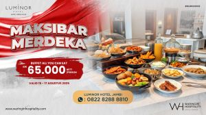 Sambut HUT RI, Hotel Luminor Jambi Promo Maksibar Merdeka Hanya Rp65.000