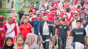 Jalan Santai di Teratai Jaya, Ketua DPRD Kota Jambi Ajak Warga Jauhi Narkoba dan Pergaulan Bebas