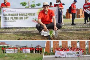 Swiss-Belhotel Jambi Gelar Aksi Tanam Pohon Sambut HUT Ke-38