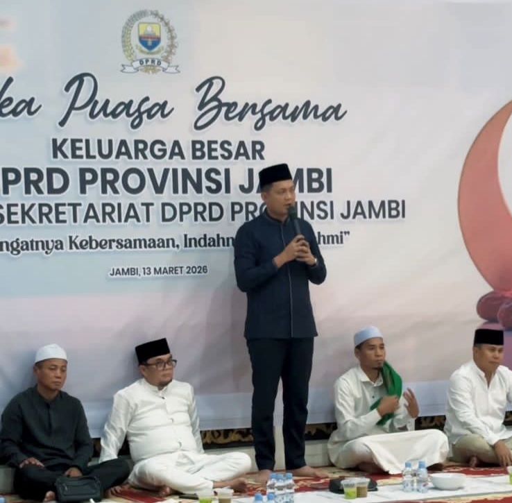 Buka Puasa Bersama DPRD Jambi, Hafiz Fattah Ajak Pererat Silaturahmi Jelang Idul Fitri