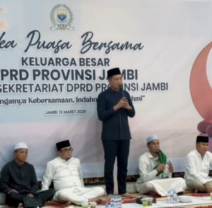 Buka Puasa Bersama DPRD Jambi, Hafiz Fattah Ajak Pererat Silaturahmi Jelang Idul Fitri