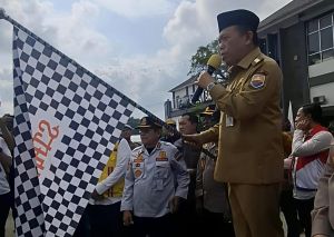 Gubernur Al Haris Lepas Pemudik Program Mudik Gratis Pemprov Jambi 2026