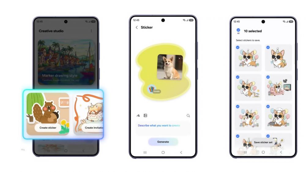 Bikin Kartu Ucapan Ultah Super Keren Pakai Creative Studio di Galaxy S26 Series